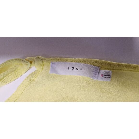 Lush Neon Green Lightweight Asymmetric Hem Size Medium - Picture 9 of 9